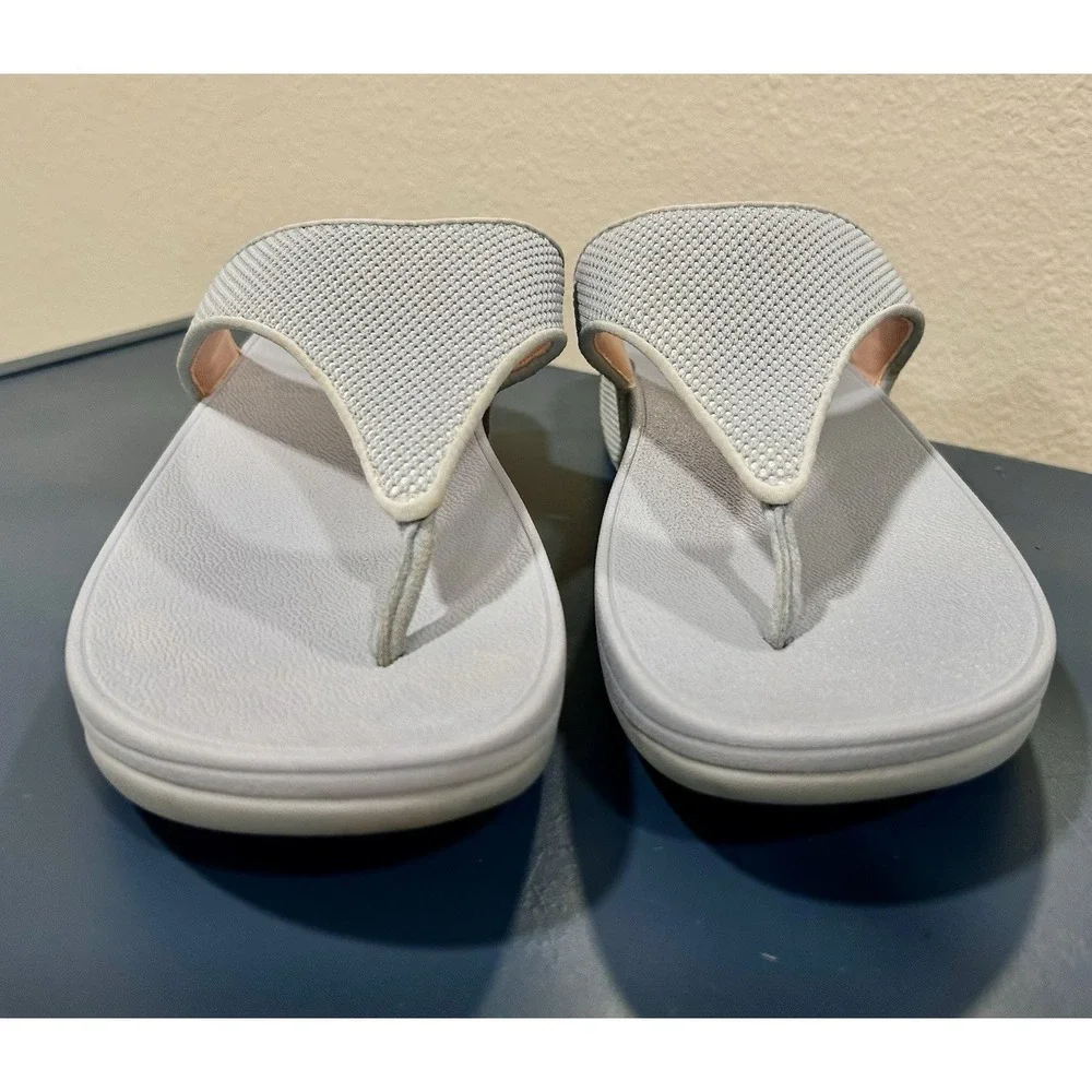 Fitflop Lulu Blue Womens Sz 11‎ Thong Sandals